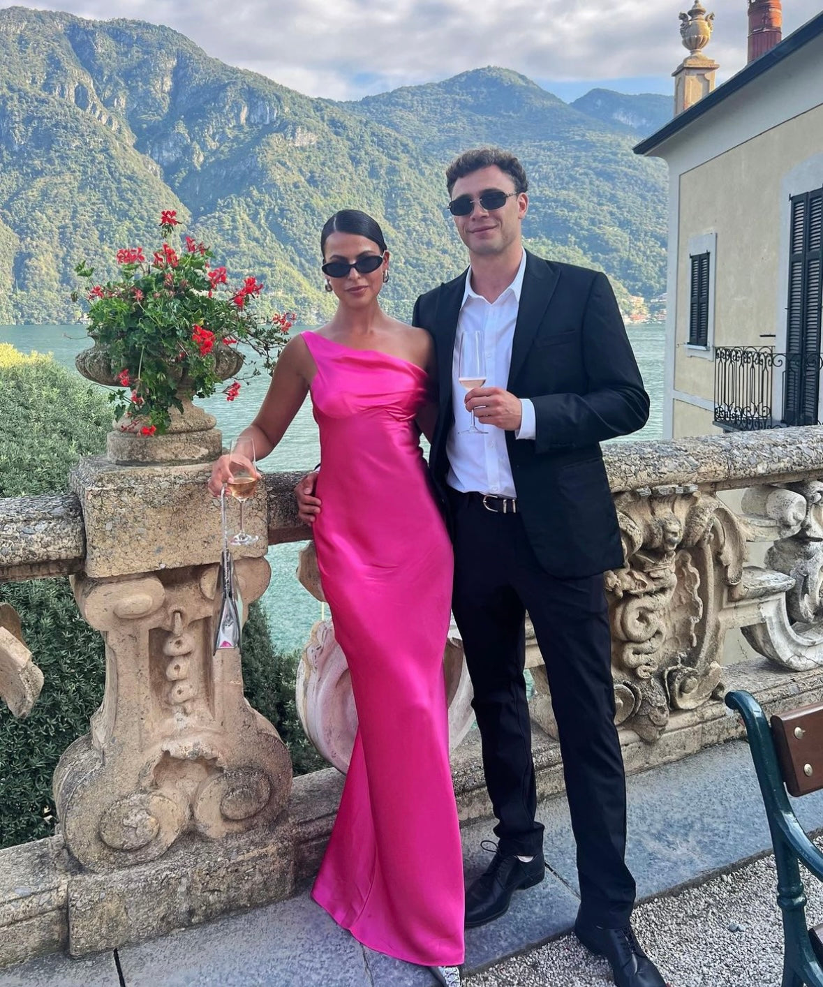 natalie rolt pink dress Natalie Rolt Monika Gown