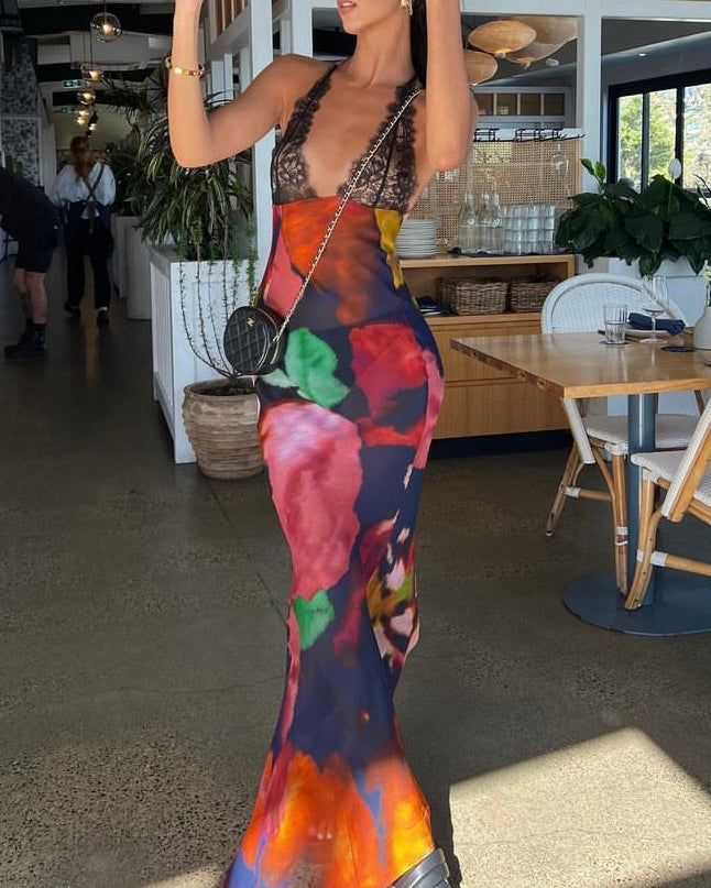 Rat and Boa Paola Floral Slip Dress | LA DESIGNER HIRE Rat and Boa Paola Floral Slip Dress | LA DESIGNER HIRE