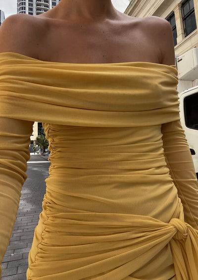 Benni Yasmin Off Shoulder Mini