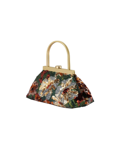 Olga Berg Audrey Sequin Clutch