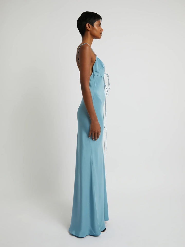 christopher esber slope tie silk dress Christopher Esber Slope Tie Dress