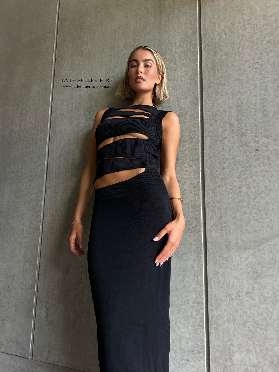 Christopher Esber Slashed Knit Dress | LA DESIGNER HIRE Christopher Esber Slashed Knit Dress | LA DESIGNER HIRE