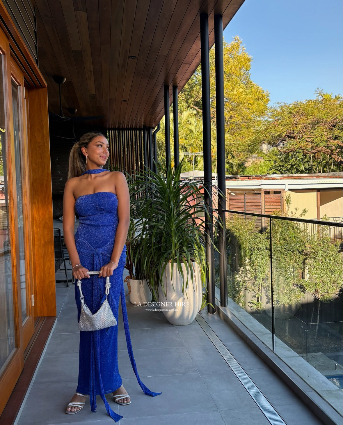 Khanums Kesca Dress Blue