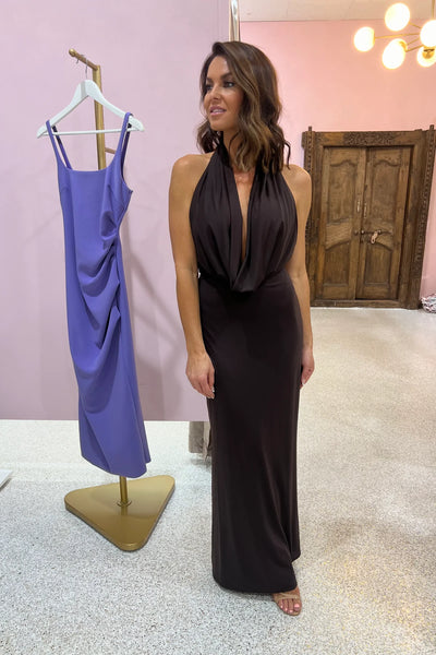 Bec and Bridge Nessie Maxi Dress - Brown