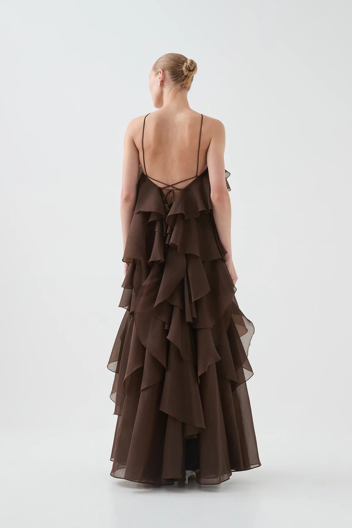 Aje Pandorea Layered Maxi Dress