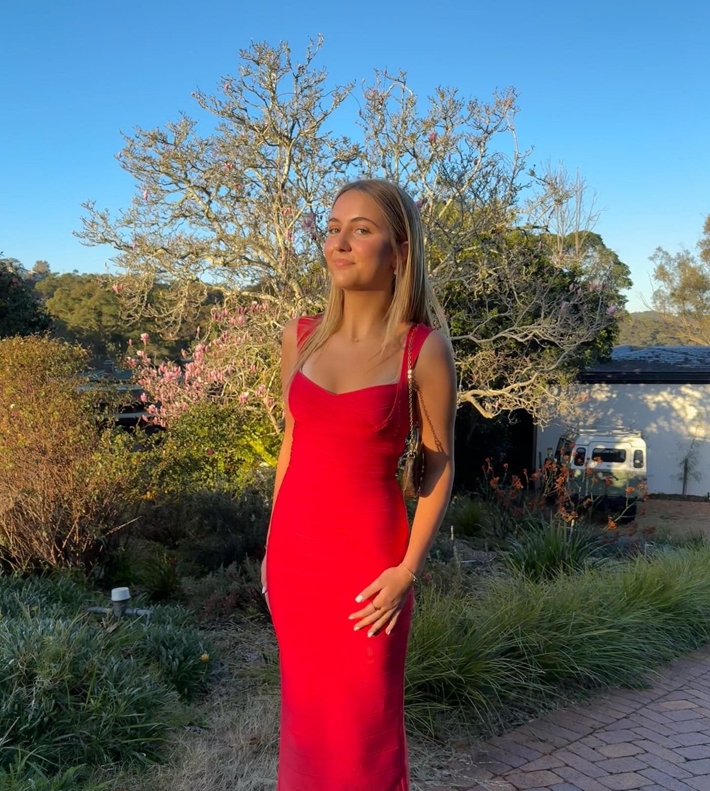 Herve Leger Sweetheart Bandage Gown