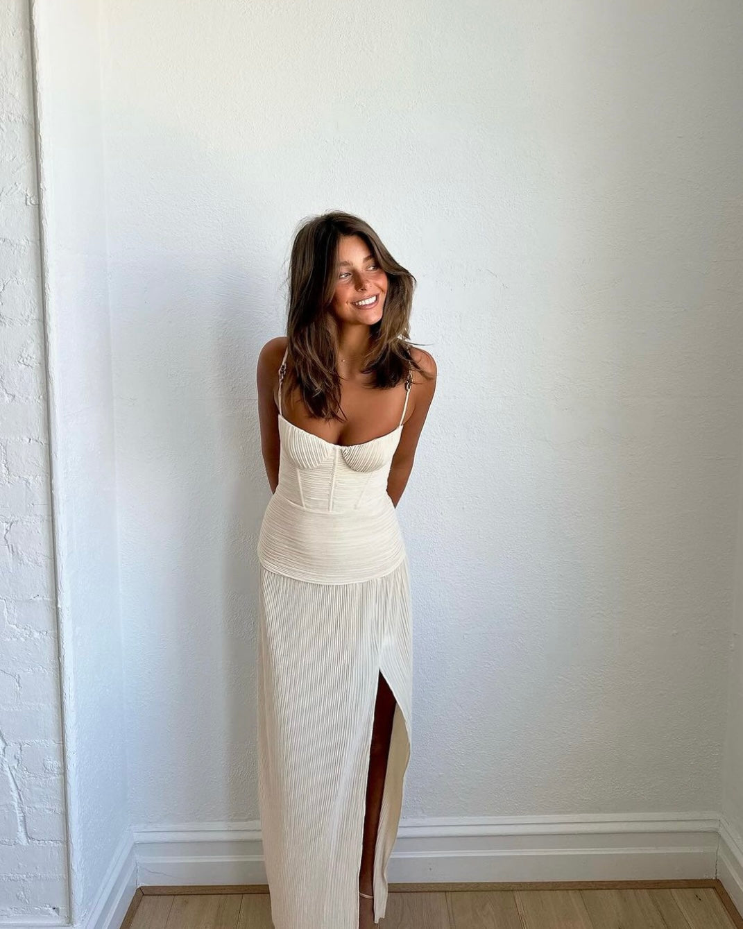 Manning Cartell Double Time Pleat Dress | LA DESIGNER HIRE Manning Cartell Double Time Pleat Dress | LA DESIGNER HIRE