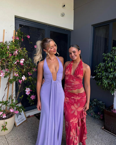 Misha Jennifer Cupro Maxi Dress