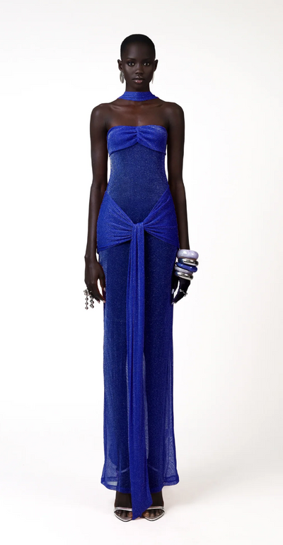 Khanums Kesca Dress Blue