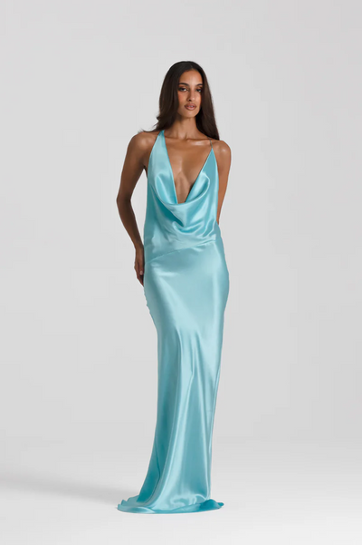Natalie Rolt Gabi Gown - Aquamarine