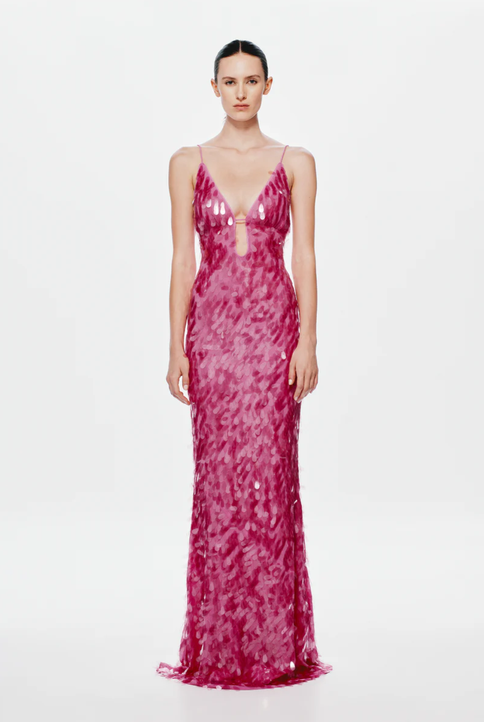 Misha Sapphire Sequin Dress