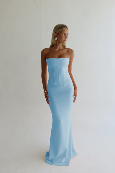 HNTR the Label Louie Gown - Baby Blue