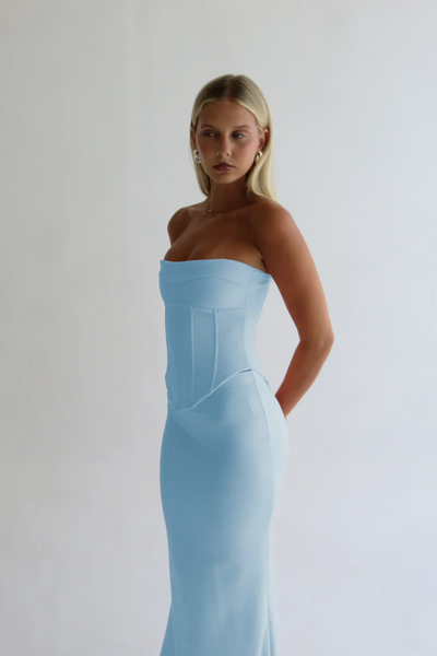 HNTR the Label Louie Gown - Baby Blue