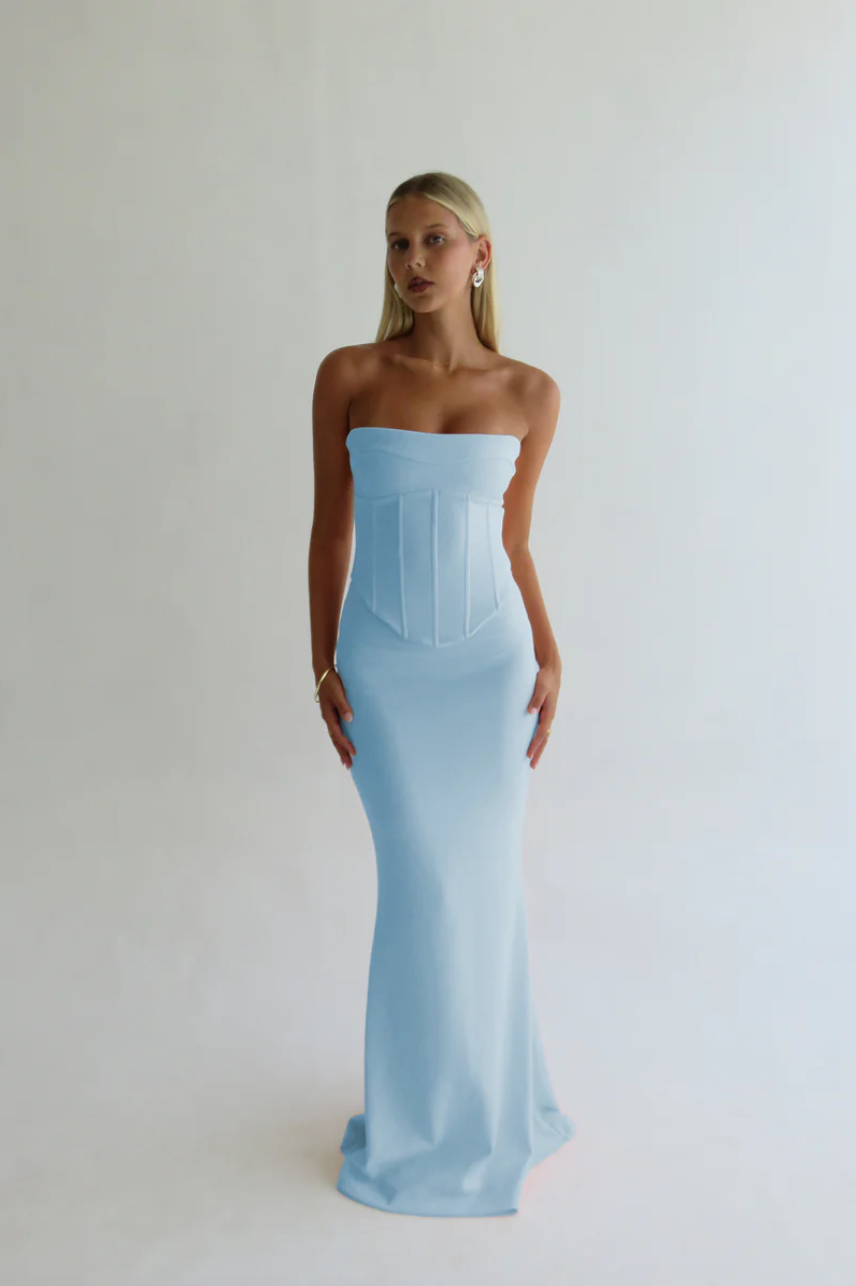 HNTR the Label Louie Gown - Baby Blue