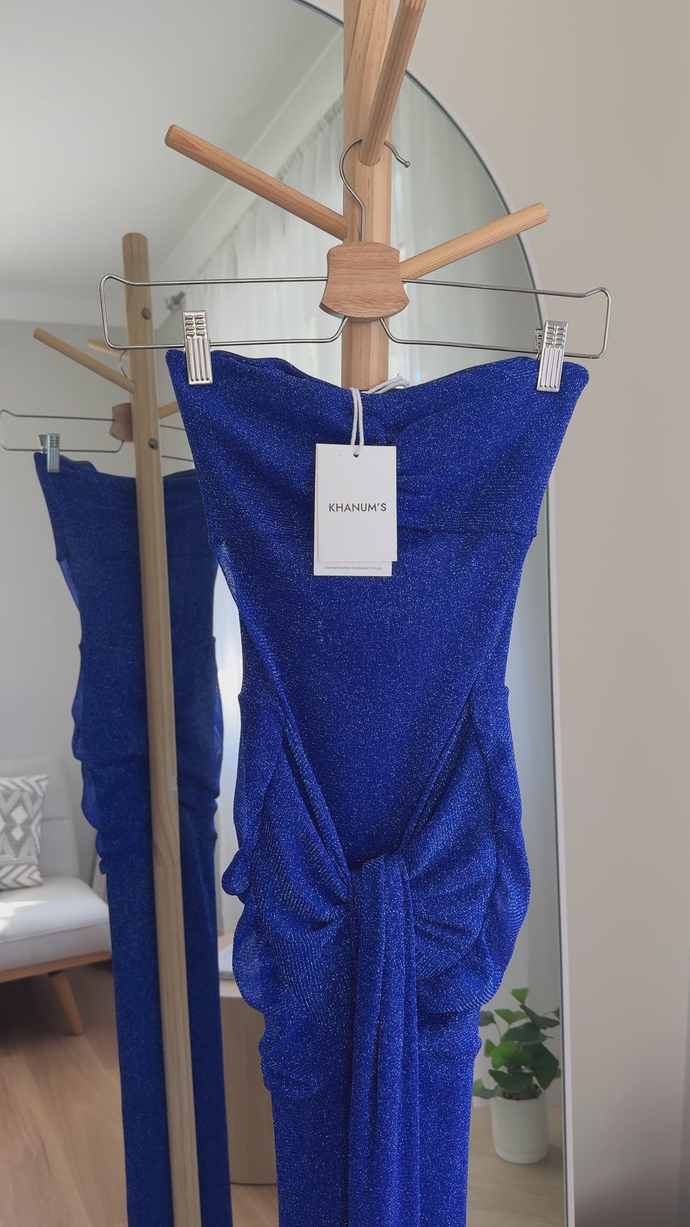 Khanums Kesca Dress Blue